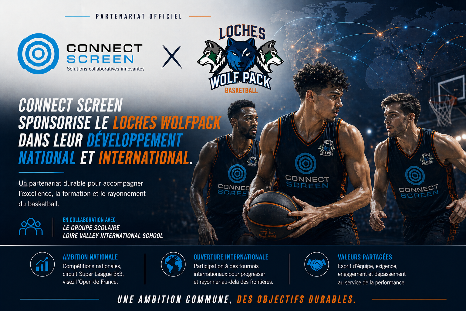 Connect Screen x Loches Wolfpack